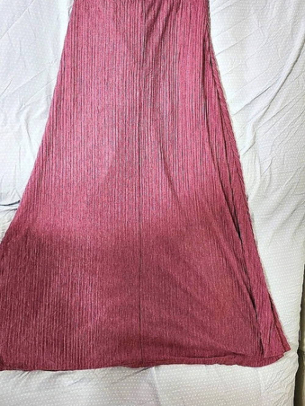 Lily Rose Maxi Skirt in Pink Size Medium